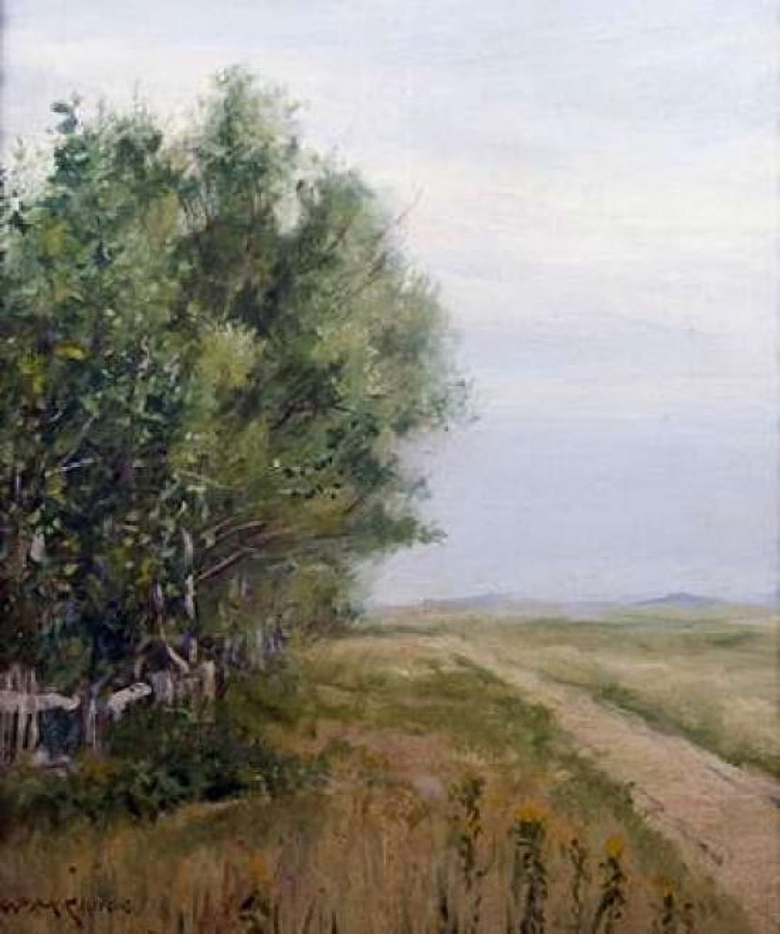 Country Lane Canvas Art - William Merritt Chase (24 x 24)
