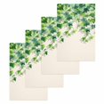 thumbnail image 1 of Country Leaves Kitchen Dish Towels for Drying Dishes Set of 4, Spring Green Leaf Branches Vine Botanical Waffle Weave Microfiber Hand Tea Bathroom Towels Quick Dry & Absorbent Towel 15.7x23.6, 1 of 7