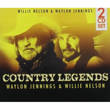 WAYLON JENNINGS & WILLIE NELSON - Country Legends (CD)