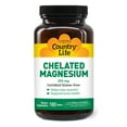 thumbnail image 1 of Country Life Chelated Magnesium, 250 mg, 180 Tablets, 1 of 2