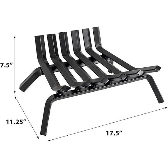 Country Living 17.5" Log Grate A00260BK