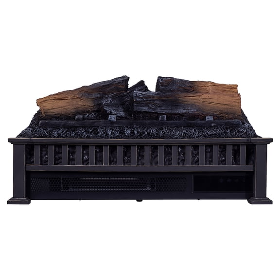Country Living 27 in Electric Fireplace Log Set, Smart Wi-Fi, 400 Sq Ft Heater, Works with Alexa