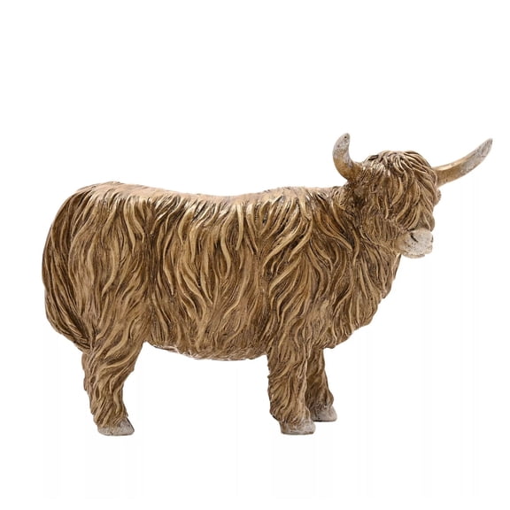 Country Living Highland Cow Figurine