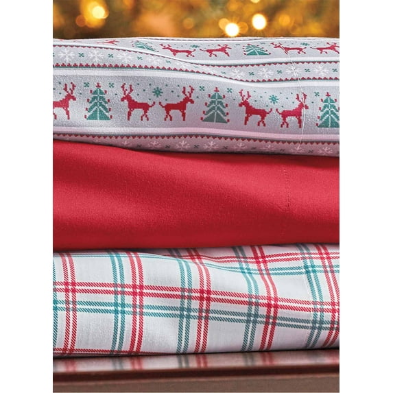 Country Living Holiday Sheet Set