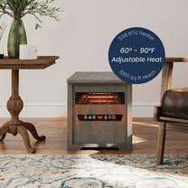 Country Living Infrared Heater in Driftwood CL-DRFT-IFH