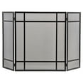 thumbnail image 1 of Country Living Pinecrest Mesh Fireplace Screen with Durable 3-Panel Steel Frame, 1 of 8
