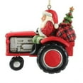 thumbnail image 1 of Country Living Santa Driving Tractor Ornament, 1 of 2