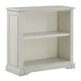 thumbnail image 1 of Country Meadows 2-Shelf Engineered Wood Bookcase in Antique White, 1 of 6