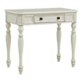 thumbnail image 1 of Country Meadows 36" Engineered Wood Desk in Antique White, 1 of 9