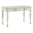 thumbnail image 1 of Country Meadows 48" Engineered Wood Desk Antique White, 1 of 10