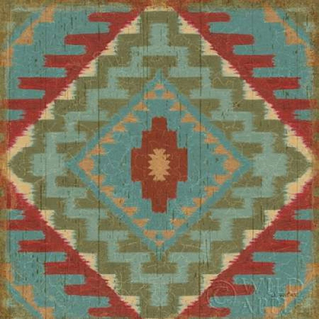Country Mood Tile VII Canvas Art - James Wiens (24 x 24)