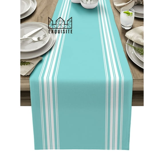 Country Moroccan Orange Pop Table Runner for Wedding Party Coffee Table r Modern Home Kitchen Tablecloth