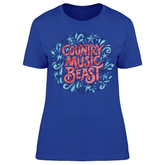 Country Music Beast T-Shirt Women -Image by Shutterstock, Female Small