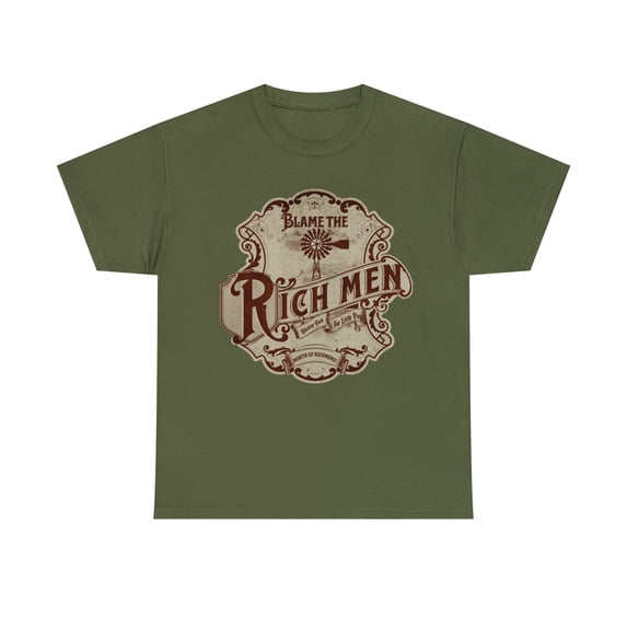 Country Music Blame the Rich Men North of Richmond T-Shirt