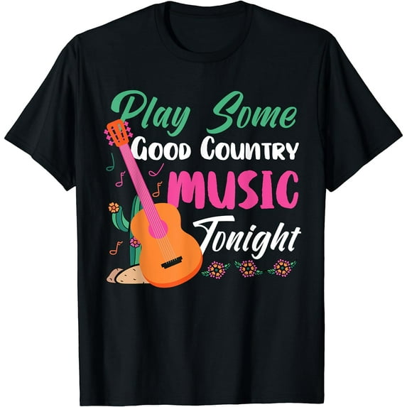 Country Music Design For Country Men And Women T-Shirt