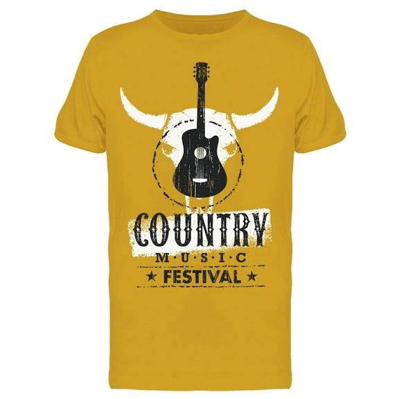 Country Music: Festival T-Shirt Men -Image by Shutterstock, Male 3X-Large