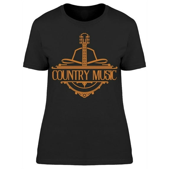 : Country Music T-Shirt Women -Image by Shutterstock, Female x-Large