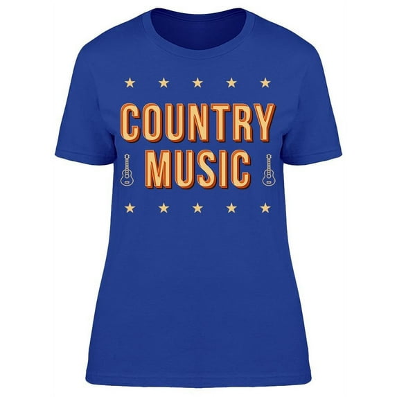 Country Music Vintage T-Shirt Women -Image by Shutterstock, Female 3X-Large
