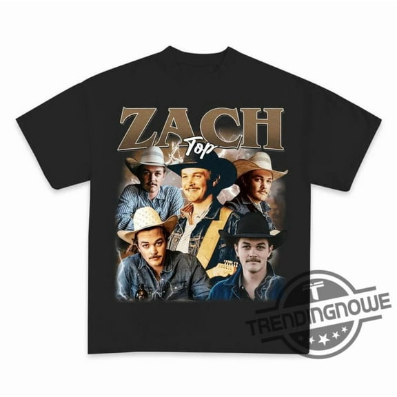 Country Music Zach Top Shirt , For Fan Shirt,Black Color,Size L
