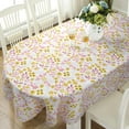 thumbnail image 1 of Country Oval Tablecloth 54x72in for Oval Table Waterproof Floral Table Cloths for Dining Room Indoor Outdoor Table Cloth, 1 of 6