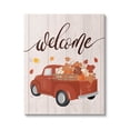 thumbnail image 1 of Country Pumpkin Harvest Welcome Holiday Graphic Art Gallery Wrapped Canvas Print Wall Art, 1 of 7