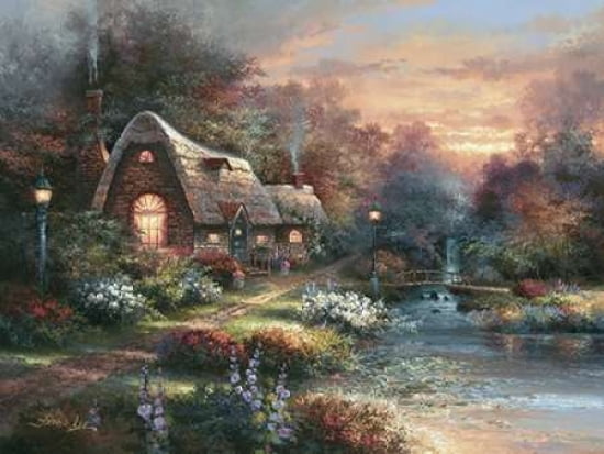 Country Quiet Canvas Art - James Lee (18 x 24)