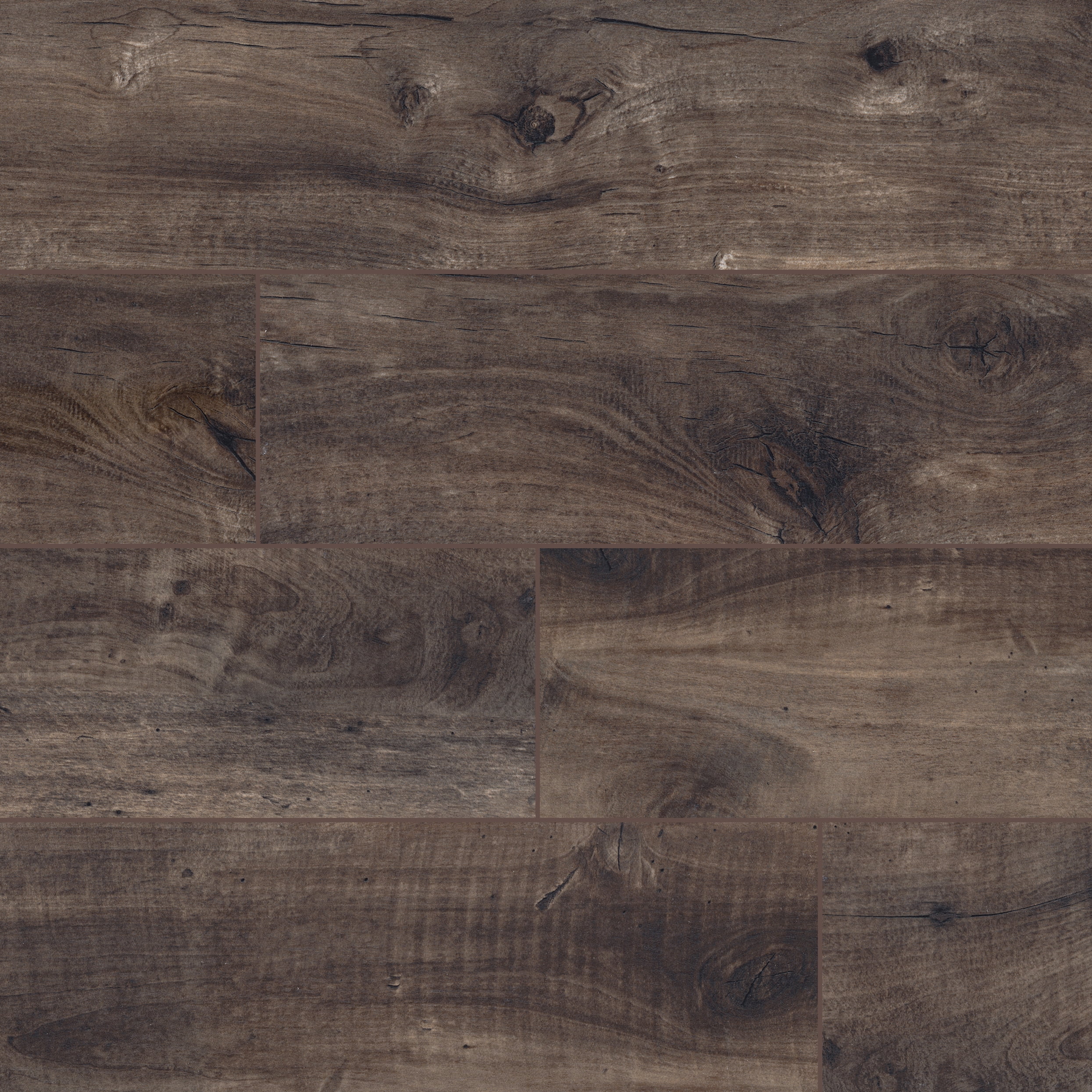 Country River Moss 8" x 48" Matte Porcelain Wood Look Floor and Wall Tile