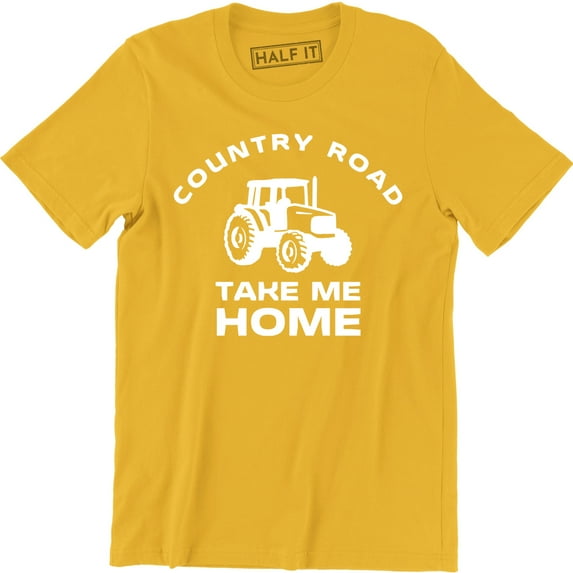 Country Road Take Me Home Men Country Music Graphic T-Shirt