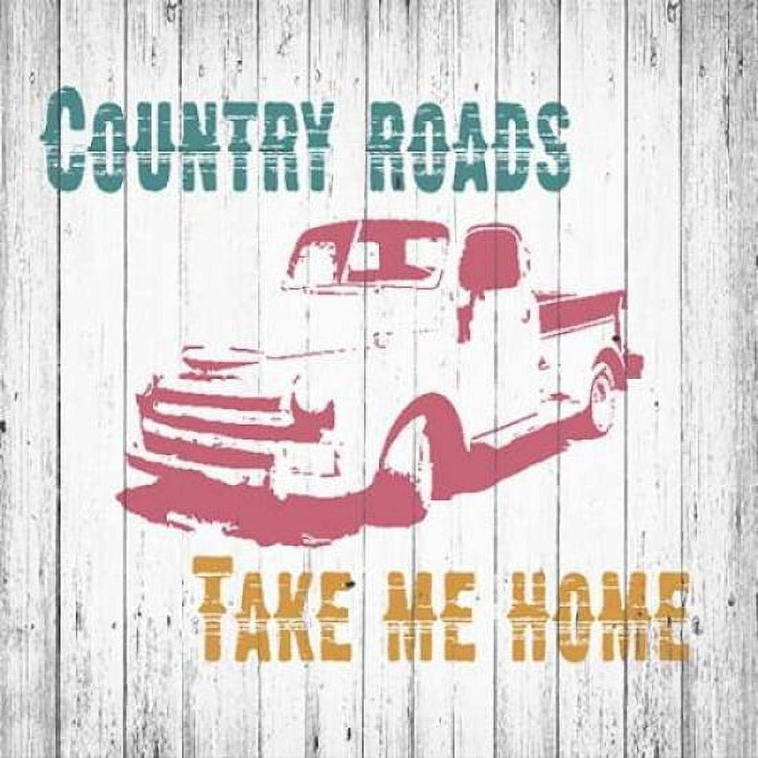Country Roads Canvas Art - Alicia Soave (24 x 24)