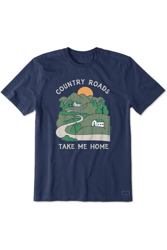 Country Roads Take Me Home Crusher Tee