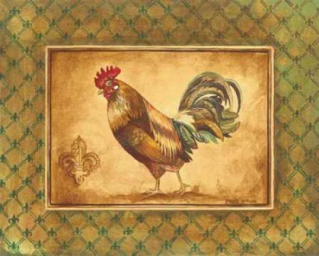 Country Rooster II Canvas Art - Gregory Gorham (20 x 24)