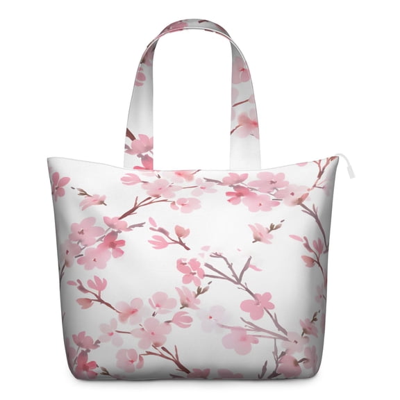 Country Rustic Weekender Bag, Large Capacity Carry-On Tote with Durable Handles for Women Travelers