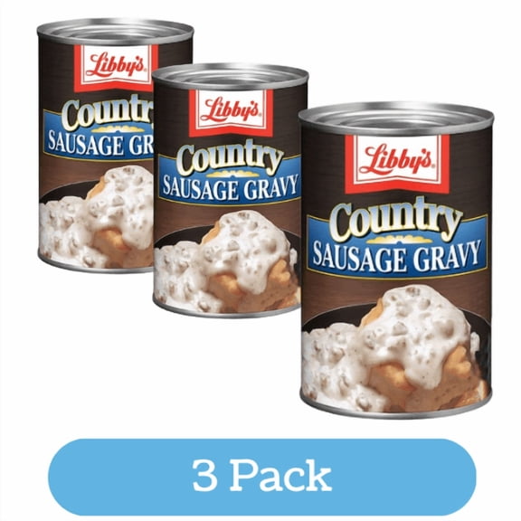Country Sausage Gravy, 15 oz Can (3 Pack)