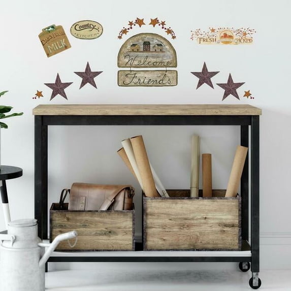 Country Signs Wall Decals