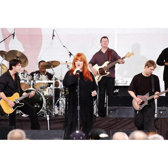 Country Singer Wynonna Judd at Pentagon Style - A - 12x18 Inch Laminated Poster - Stunning Detail and Bold Colors