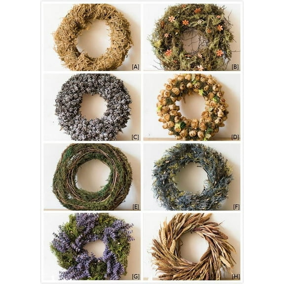 Country Small Silk Wreath in Various Design