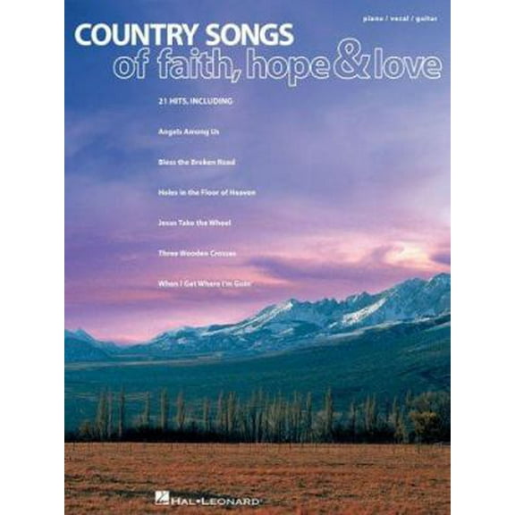 Pre-Owned Country Songs of Faith, Hope & Love (Paperback) 1423422686 9781423422686