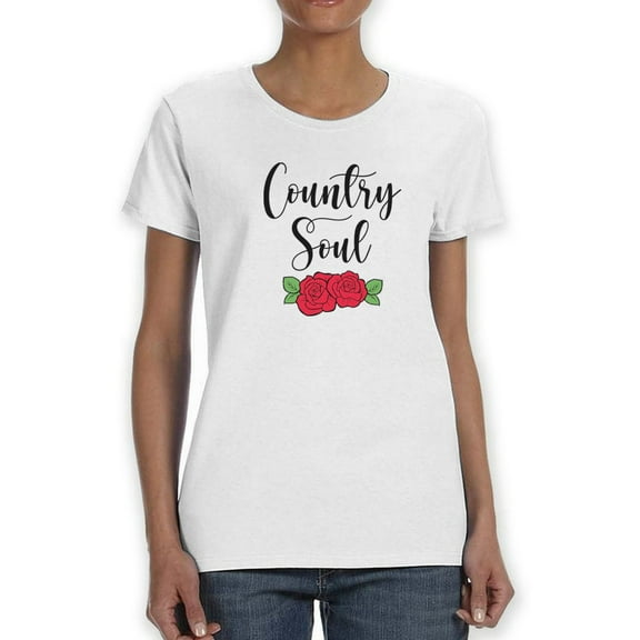 Country Soul Women T-Shirt, Female Large
