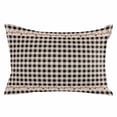 thumbnail image 1 of Country Star Plaid Throw Pillow Cover 24 x 36 Inch Decorative Pillow Cover Black Retro American Farm Barn Berry Lumbar Pillowcase Seasonal Rectangle Cushion Case for Couch Sofa Bed Living Room, 1 of 7