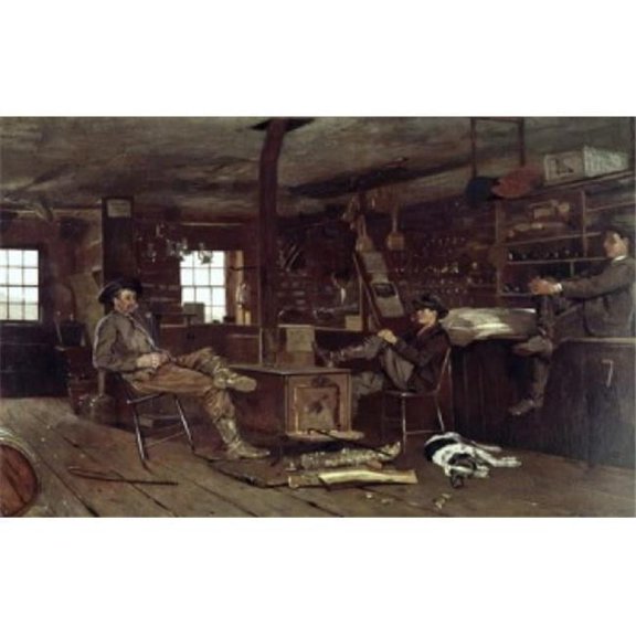 Country Store 1872 Winslow Homer 1836-1910 American Oil on Board Smithsonian Institution Hirshhorn Museum & - 18 x 24 in.