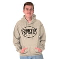 thumbnail image 1 of Country Strong Logo Western Cowboy Hoodie Sweatshirt Women Men Brisco Brands L, 1 of 5