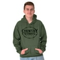 thumbnail image 1 of Country Strong Logo Western Cowboy Hoodie Sweatshirt Women Men Brisco Brands M, 1 of 5