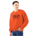 thumbnail image 1 of Country Strong Logo Western Cowboy Sweatshirt for Men or Women Brisco Brands S, 1 of 5