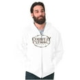 thumbnail image 1 of Country Strong Logo Western Cowboy Zip Up Hoodie Men's Women's Brisco Brands S, 1 of 5