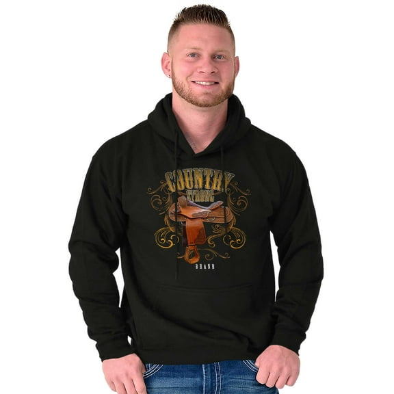Country Strong Western Rodeo Cowgirl Hoodie Sweatshirt Women Men Brisco Brands X