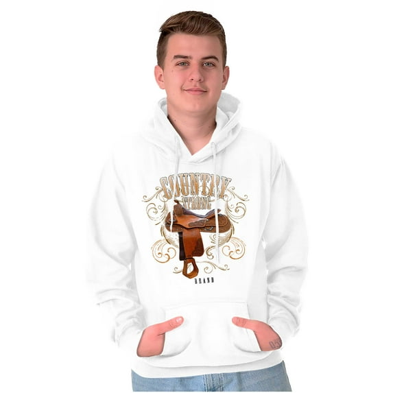 Country Strong Western Rodeo Cowgirl Hoodie Sweatshirt Women Men Brisco Brands X