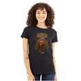 thumbnail image 1 of Country Strong Western Rodeo Cowgirl Womens Slim Fit Graphic Tee Brisco Brands S, 1 of 5