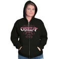 thumbnail image 1 of Country Strong Western Stars Cowgirl Womens Plus Size Graphic Zipper Hoodie Brisco Brands 3X, 1 of 5