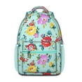 thumbnail image 1 of Country Style Bloom Print Backpack - Breathable School Bag for Commuters, 1 of 4