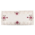 thumbnail image 1 of Country Style Floral Embroidered Lace Tablecloth Table Mat Decor 40*85cm, 1 of 7
